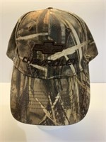 Chevrolet camouflaged Velcro adjustable ball cap