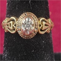 14k Gold North Davidson Sr. High Class Ring with