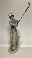 Lladro NAO Fore Golfer Figurine