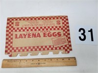 Vintage Folding Egg Carton
