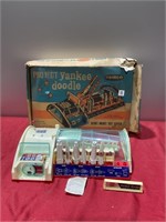1950s remco Yankee Doodle rocket test in the box