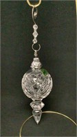 Waterford Crystal Snow Crystals Spire Ornament