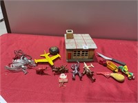 Big collection of vintage toys
