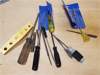 Lot of tools Screwdrivers plus more