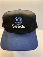 ICI seeds, snap to fit ball cap appears in good