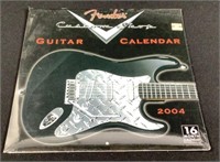 Sealed 2004 Fender Custom Shop Guitar Calendar