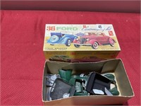 1958 amt model box and parts