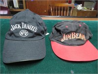 Jack Daniels & Jim Beam Hats