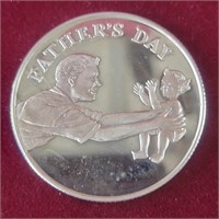 .999oz Silver " Father's Day" Coin