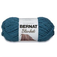 Bernat Blanket Yarn  Dark Teal  5.3oz(150g)  Super