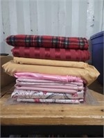 Several meters of beautiful fabrics