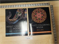 Lot of adult coloring Books