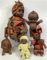 Assorted Dolls Including Kewpie Dolls