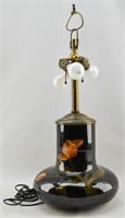 Weller Dickens Ware Ceramic Lamp