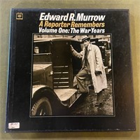 Edward R Murrow historical radio LP box set