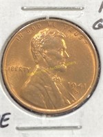 1941 S Wheat Penny