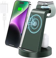 REDKJY 3 in 1 Charging Station for Apple - Wireles