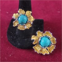 .925 Silver Ring sz 10 and brooch/Pendant