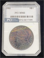 1885 Morgan Silver Dollar MS65