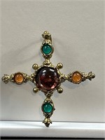 Vintage cross pendant