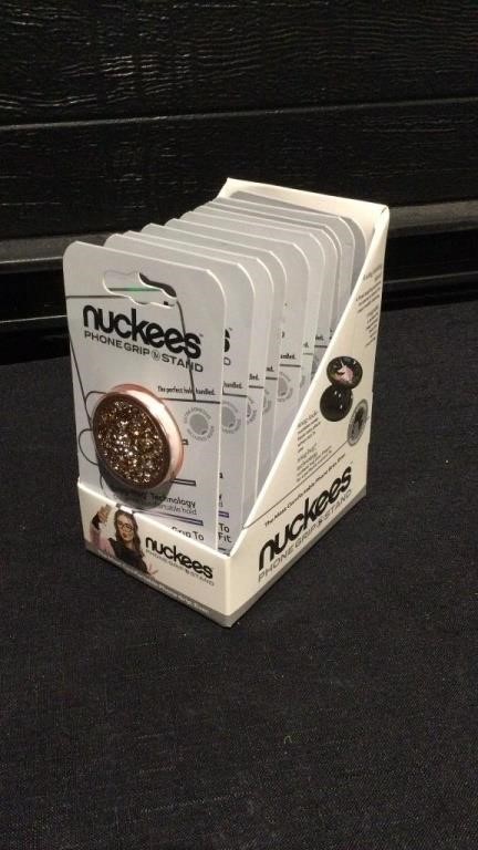 Nuckees Assortment Of Phone Grip And Stand 10ct