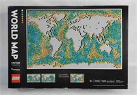 New Lego Large World Map 31203