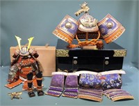 COLLECTION OF JAPANESE KABUTO DOLL COSTUMES
