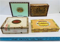 Vintage Cigar Boxes (4)