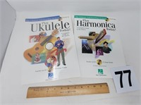 Harmonica and Ukulele books