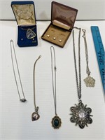 Lot of Vintage Necklaces, Earrings & Bracelets