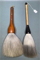 2 ORIENTAL CALIGRAPHY BRUSHES