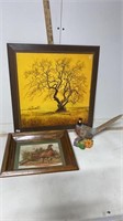 Artwork "Tree Of Life" Print On Wood By Gare