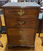 MAHOGANY FITTED DRAWER CABINET