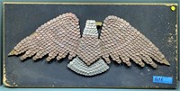 FLYING EAGLE MADE OF DIMES & PENNIES