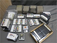Huge Atari Cassette Games Software Lot SALT Test