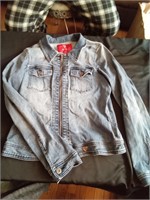 Guess jean jacket size L