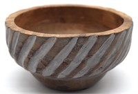 Handmade in India Wooden Bowl