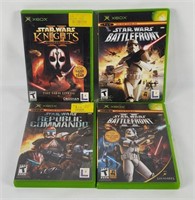 4 Xbox Star Wars Games - Knights 2 Etc.