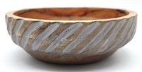 Handmade in India Wooden Bowl