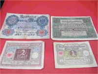 Post WWI German Inflation Bank Notes Currency Bill