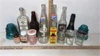 Vintage & Humorous Bottles & Insulators