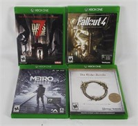 4 Xbox One Games - Elder Scrolls, Fallout 4