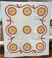 ANTIQUE QUILT BY TERESA MCLAVERTY HALL