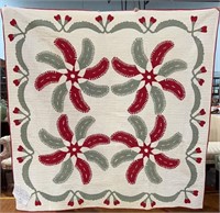PRINCESS FEATHER QUILT BY THERESA MCLAVERTY HALL
