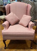 QA UPHOLSTERED WING CHAIR