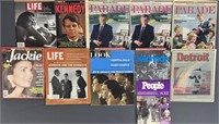 Kennedy Family Magazines People Life Look