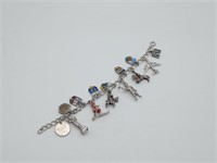 Sterling Silver Charm bracelet