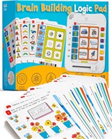 Kids Logic Learning Pad and Talking Flash Cards fo