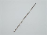 Sterling silver opal bracelet