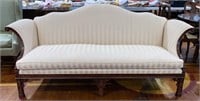 HICKORY CHAIR CHINESE CHIPENDALE CARVED SOFA